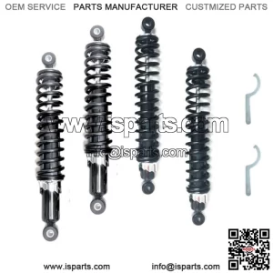 Full Set - 2 Front 2 Rear Coil-Over Shocks Springs Honda TRX450 Foreman 450 4x4