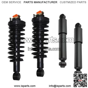 2 Front Complete Struts Springs + 2 Rear Shocks Fit 1998-2004 Tacoma Pre Runner