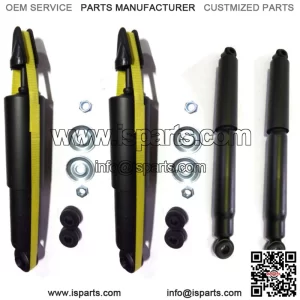 4  Shocks Full Set Fit 1994 - 2002 Ram 1500 2500 3500, 2WD Only