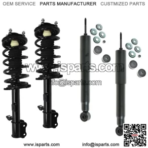 2 Complete Front Struts +2 Shocks Fit 01-07 Escape, 01-06 Tribute, 05-07 Mariner