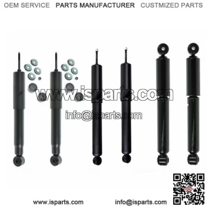 Full Set - Quad Shock System- 6 Shocks-4 Front 2 Rear- Fit Bronco, 4WD F100 F150