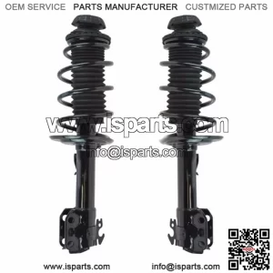 2 Front Complete Struts With Springs Mounts Fits Toyota Yaris