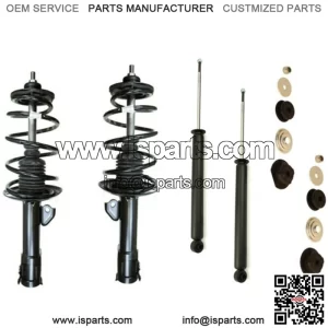 Full Set 2 Front Complete Struts With Springs + 2 Rear Shocks Fit Scion xD
