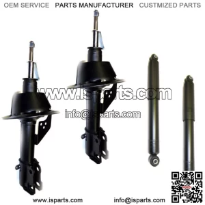 4  Shocks Struts Full Set Front and Rear Dodge Caravan Springs NOT Included