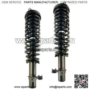 2 Front Complete Struts With Springs & Mounts Fit 1992-1995 Honda Civic