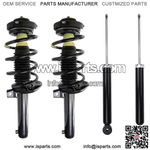 Full Set  -Front Complete Struts Rear Shocks Fits Jetta Wagon Only NOT for Sedan