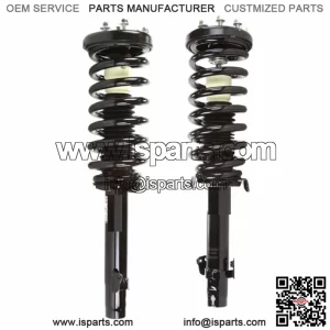 2 Front Complete Struts With Springs Mounts Fit 2008 - 2012 Honda Accord