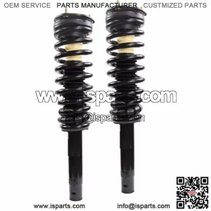 2 Front Complete Struts With Springs Mounts Fit Ford Fusion Milan 2.5L Only