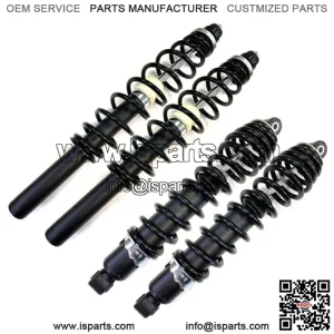 Full Set 4 Coil-over Shock Absorbers Fit Polaris Ranger 400 500 570 Crew 570 ETX