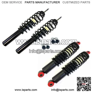 Full Set 4 Coil-Over Shock Absorbers Fit John Deere Gator HPX, HPX 615E 815E
