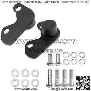 Rear Shock 2" Lowering Kit/Damping Kit Fits for Harley Davidson Touring Bikes/Street Glide/Electra Glide/Ultra Glide/Road King 2002-2022 (Style-1)