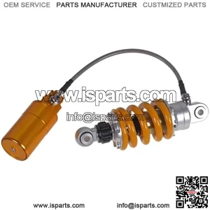 Shock Absorber Suspension 260mm Motorcycle Damping Adjustable Shock Absorbers For Ya-ma-ha R25 R3 Ho-n-da Grom Msx125 /sf Ka-wa-sa-ki Z125 Pro CBR150 (Color : Yellow)