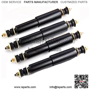 EZGO TXT Golf Cart Front and Rear Shock Absorbers Kit for 1994-Up Gas & Electric Models, Replaces OEM #76418-G01,70248-G01,70324-G01,76419-G01,70928-G01,Nivel Part #5006