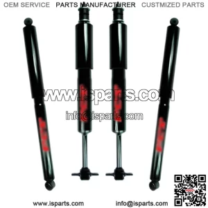 Front & Rear Shocks For 88-00 Chevy GMC C1500 2500 3500 2wd RWD Sierra Silverado