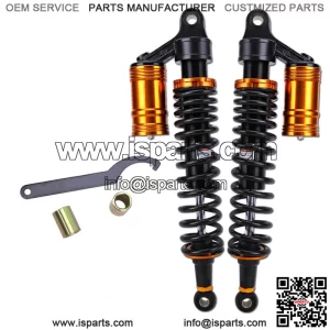 For Yamaha Raptor 700R 700 660R YFZ450 400MM ATV Shocks Absorbers Adjustable