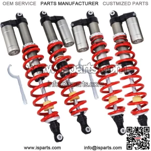 FOR POLARIS RZR 800 09-14 STAGE 5 RESERVOIR GAS FRONT & REAR SHOCKS ABSORBER SET