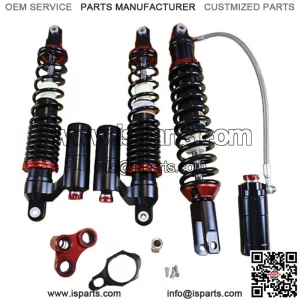 FOR YAMAHA YFZ450 FRONT + REAR ADJUST PERFORMANCE ATV SHOCKS ABSORBER SUSPENSION