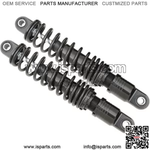 12" Ride-Height Adjustable Shocks Black #174175 Harley Davidson