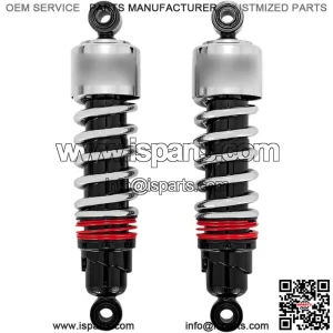 Burly Brand Slammer Plus Shocks Chrome #B28-1204 Harley Davidson