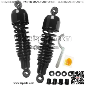DS Shock Absorbers Standard 12.5" Black Harley Davidson Sportster