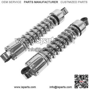 4-Speed Shocks with Short Cover Chrome 13.5" Harley Davidson Duo Glide