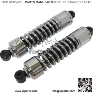 4-Speed Shocks with Short Cover Chrome 12" #30-482 Harley Davidson