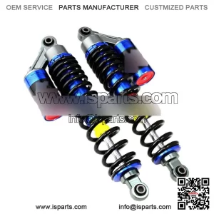 PERFORMANCE FRONT AIR SHOCKS ABSORBER PAIR SET FOR YAMAHA YFZ450 ATV BLUE NITRO