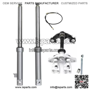 Front Fork Suspension Triple Kit for CRF XR50 CRF50 XR50 TTR with Drum Brake