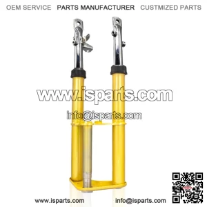 Front Fork Suspension with Triple Tree Assembly (Gold) for Honda CRF50 XR50