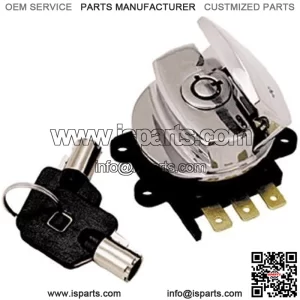 HARLEY DYNA FAT BOY FLHR FLST ROUND KEY IGNITION SWITCH REP 71501-93 / 714313-96