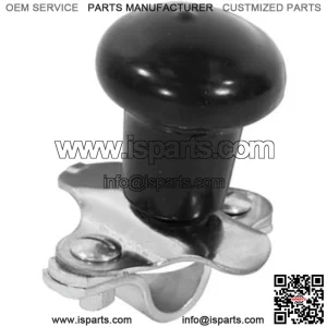 Black Steering Wheel Spinner Suicide Knob Handle Universal Fits Ford Tractors