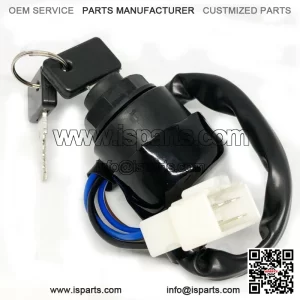 IGNITION KEY SWITCH FOR KAWASAKI MULE 4010 4X4 DIESEL KAF950 2009-2013 / TRANS