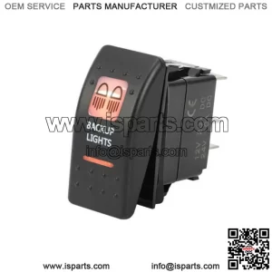 Amber Backup Light Rocker Switch For Can-Am Maverick X3 Commander Defender UTV