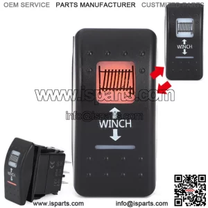 WINCH ROCKER SWITCH Amber Backlight For CAN-AM Commander Maverick X3 Defender