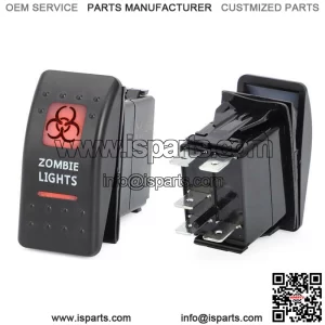 ZOMBIE LIGHTS SWITCH AMBER ORANGE LIGHT FOR CAN-AM MAVERICK X3 COMMANDER ROCKER