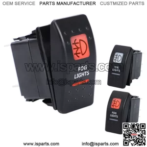 FOG LIGHTS SWITCH Amber Backlit For CAN AM MAVERICK X3 COMMANDER DEFENDER ATV