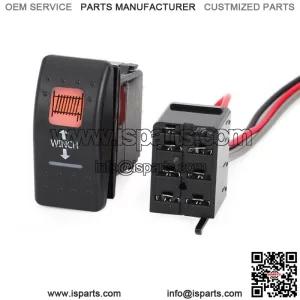 Winch Switch with Backing Amber For Can Am Maverick X3 Commander Rocker