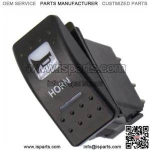 Fits CAN-AM COMMANDER MAVERICK X3 DEFENDER Horn Switch Rocker Amber Light  MO