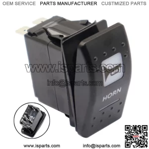 New Horn Switch Rocker Amber Light For CAN-AM COMMANDER MAVERICK X3 DEFENDER