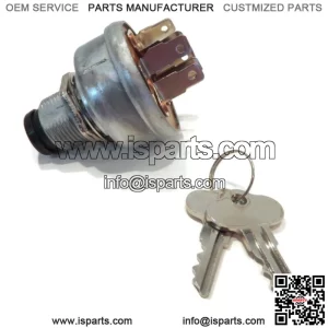 Starter with Keys for John Deere Gator RSX 850i, RSX 860i, TS 4X2, TX Mower