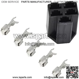 Ignition Key Switch Connector M90206 33-350 148699 23478 Compatible with John Deere TCA22740 TCA15075 AM101561 EZTrak Ztrak Quiktrak Gator