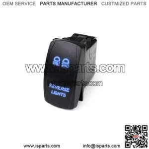 LED Rocker Switch With Blue LED Radiance Reverse Lights
