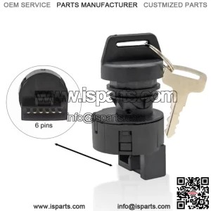 IGNITION KEY SWITCH FOR POLARIS RANGER 400 500 570 800 4X4 CREW RZR 4 800 570
