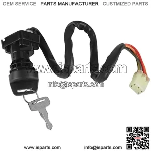 Ignition Key Switch Compatible with Suzuki Ltf400 Ltf400F Ltf400 Eiger 400 2Wd 4Wd 2002-2007 Key Switch