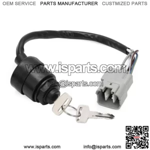 Ignition Key Switch Fits Kawasaki KAF1000 Mule PRO DX / DXT 2016-2017 2018 2019 (For: More than one vehicle)