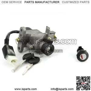 Lockset to fit Peugeot Vivacity 3, Keys & Barrel. Ignition Lock Set 2009 onwards