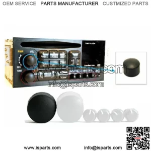1 Volume Power Knob Button For Delco AM FM CD Radio Fits Chevrolet GMC Chevy GM (For: More than one vehicle)