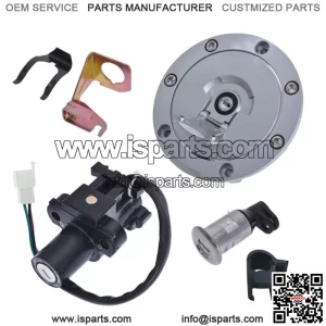 Ignition Switch Fuel Gas Cap Seat Lock For Honda CBR600F4/F4i CBR600RR CBR1100XX