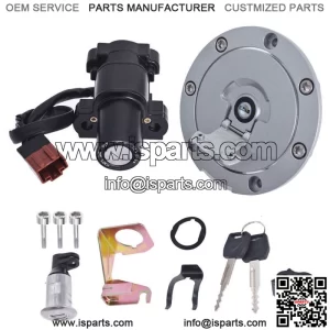 Ignition Switch Fuel Gas Cap Seat Lock Key for Honda CBR 600RR 1000RR 2007-2014