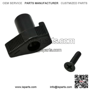 NEW OEM factory Yamaha YFZ450 fuel gas tank PETCOCK KNOB + SCREW 2004-2009